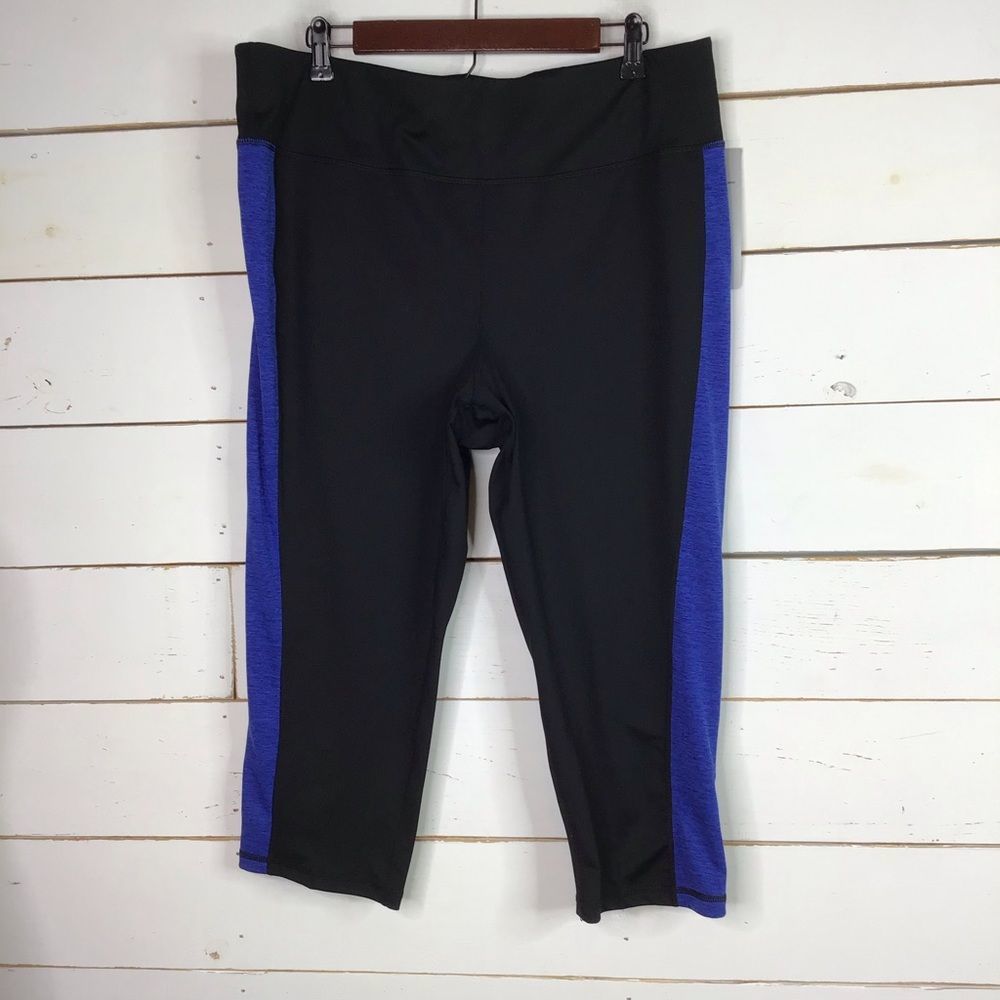 New Ideology Cropped Legging Pants Colorblock